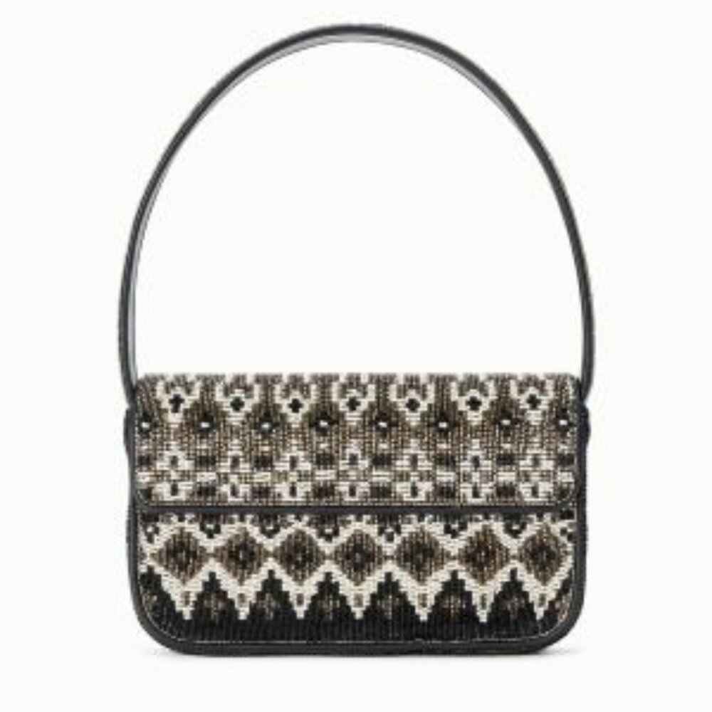 STAUD-  TOMMY BEADED BAG ZERMATT